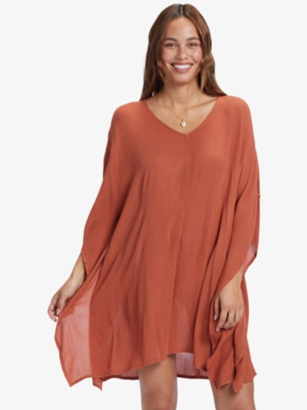 ROXY MOON BLESSING PONCHO BEACH COVERUP - M/L - NEW w/o TAGS